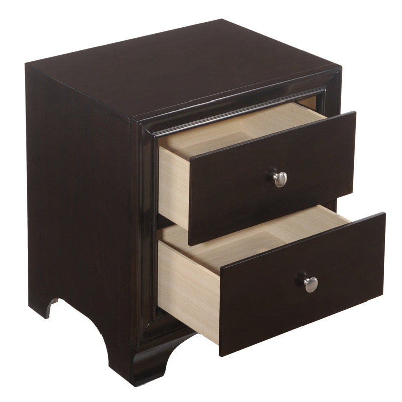 Jared 22'' W Nightstand, Espresso