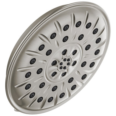 Multi Function Fixed Shower Head with H2Okinetic Technology