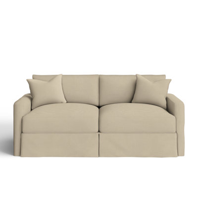 Hartig 84'' Slipcovered Sofa