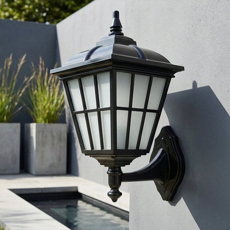 Midnight Carriage Outdoor Wall Lantern