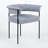 Mikra Gray Boucle Armchair