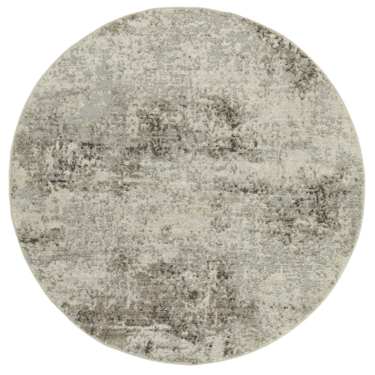 Edgeworth Machine Woven Grey/Ivory Rug
