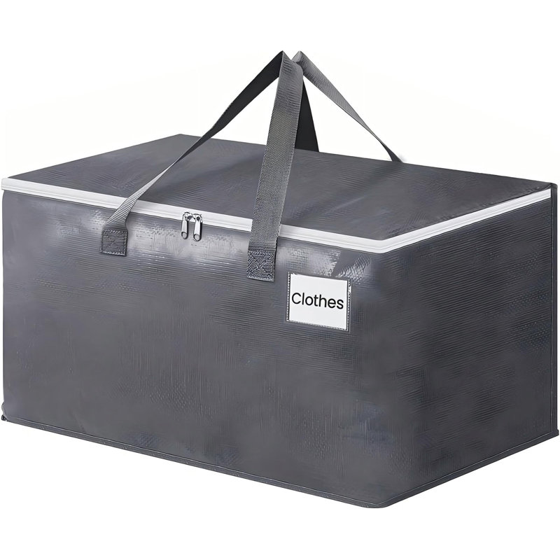 93L Large Moving Bags with Zippers Heavy Duty Storage Bags(Set of 6)