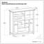 Amherst 44"H Solid Wood Transitional Multi-Cube Bookcase with Fixed Shelves and Tapered Legs-616668484