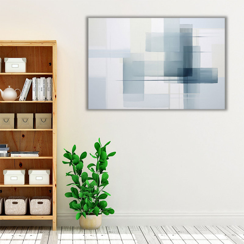 Glacial Geometry, 20" H x 30" W