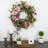 Faux Thistle Polyester 5'' Wreath