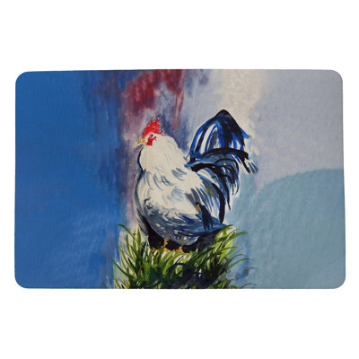 Tapis d'entrée extérieur antidérapant Rooster 26 po x 18 po