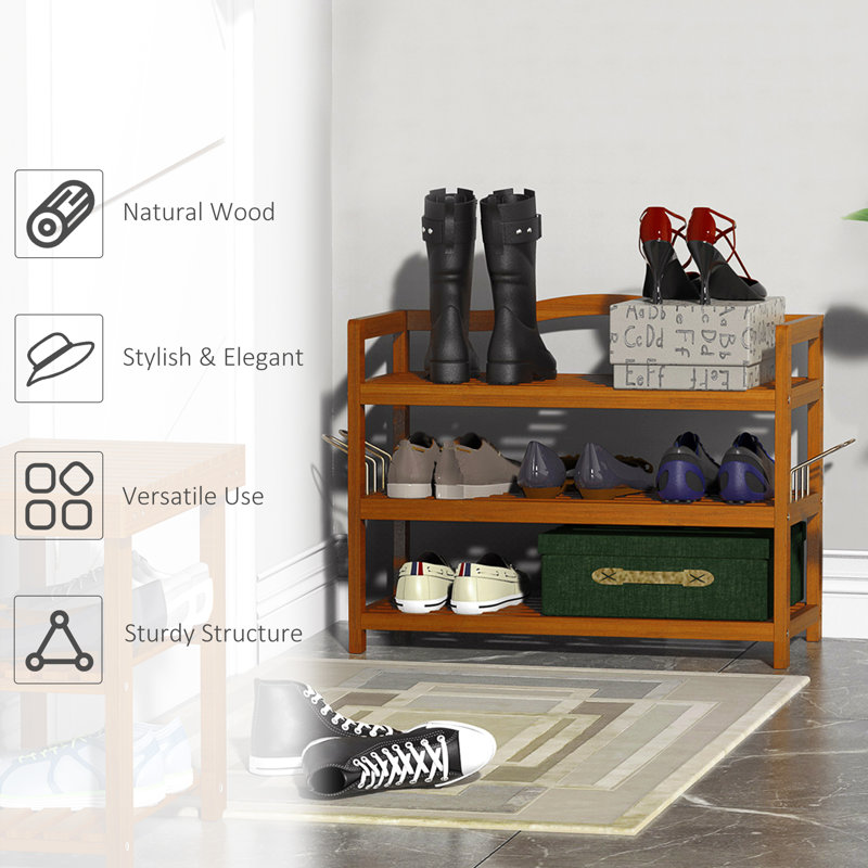 12 Pair Shoe Rack