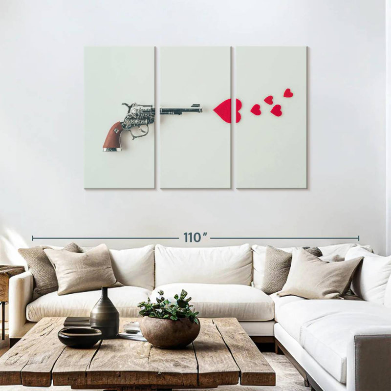 Kill With Love, 48" H x 74" W