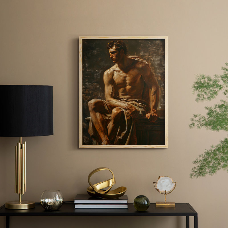 ABSTRACT Series CCXCIII Framed Print - Solid Wood