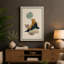 Seal Among Currents Boho - Wrapped Canvas-1867604689-1867604702