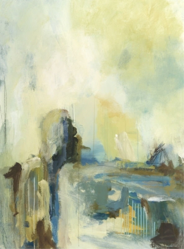 Woodlands I Print by Kyle Goderwis, Image Brush Gel on Giclee Canvas, 54" H x 40" W x 1.5" D
