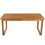 Ensemble de salle à manger 7 pièces pour patio moderne avec bois d'acacia durable et coussins hydrofuges-124955574