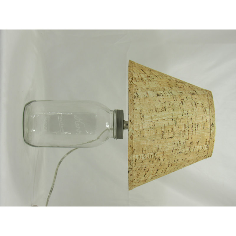 Lampe de table en verre Abbie-J