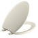 Lustra with Quick-Release Hinges Elongated Toilet Seat