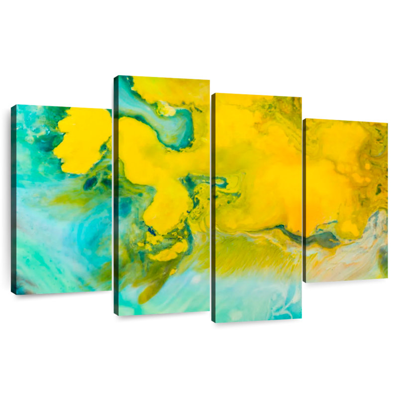 Avery Abstract Rustic, 22" H x 36" W
