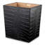 Desk Set Scaleo Croco Embossed Black Leather Set Of 3