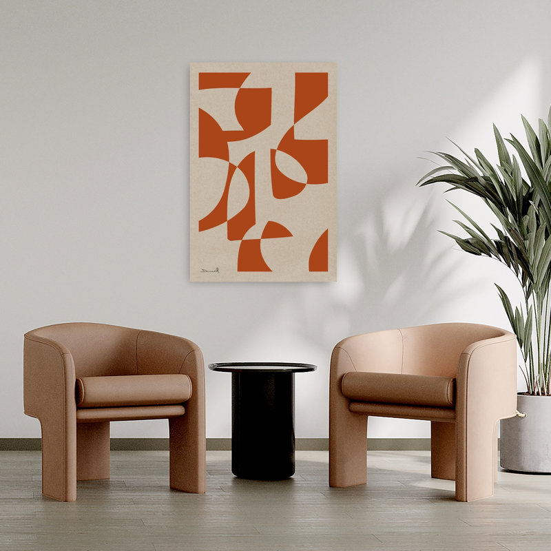 Art contemporain contemporain abstrait, H 36 po x l 24 po