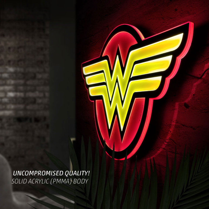 Enseigne lumineuse 24,8 po Wonder Woman