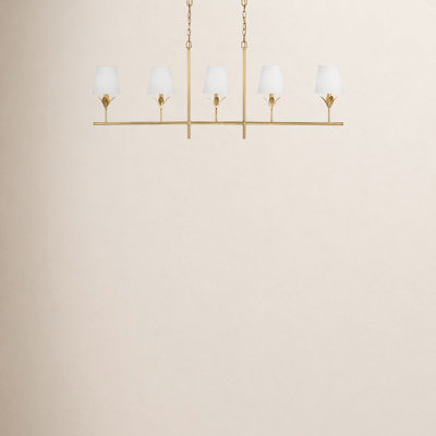 Margo 5 Light Silk Dimmable Pendant