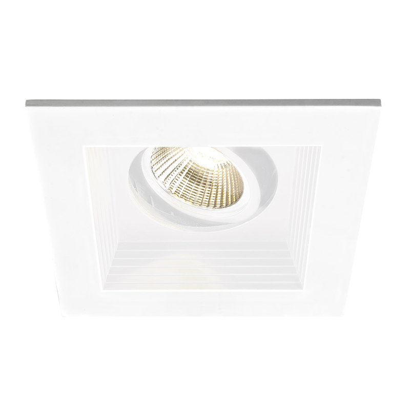 Recessed Lighting Kit, Black, 3000K, 25°