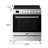 Hamilton Beach, 30" Induction Range, With Digital Timer, Stainless Steel