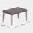 HAMPTON WOOD + WICKER OTTOMAN