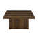 2-piece Square Cocktail Coffee End Table Set, Latte