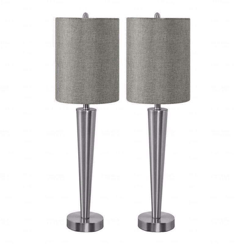 Ensemble de 2 lampes de table de 24 po de hauteur