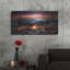 «Campfire In Mountains At Sunset» par Rey Klimt, art mural en métal