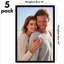 Cadre photo - Ensemble de 5 - Cadre photo avec plexiglas poli pour table et mur-101476107-101476088