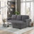 Melody Grey Sectional With Pullout