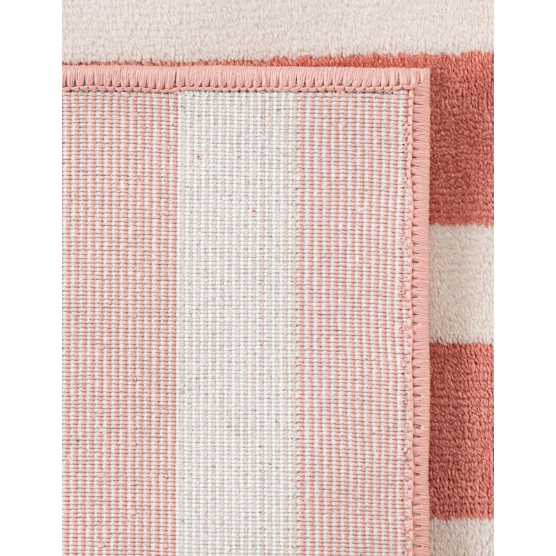 Unique Loom Lines Whimsy Kids Rug, Rectangle 9' x 12'