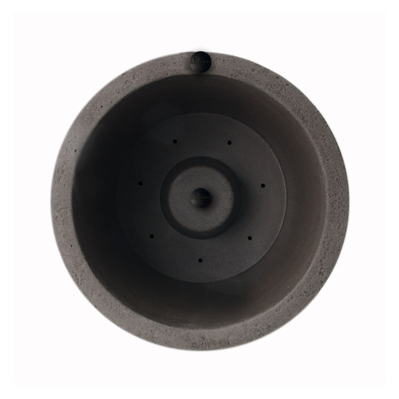 Crete Self-Watering Planter, Tall, 25" H x 15" W x 15" D