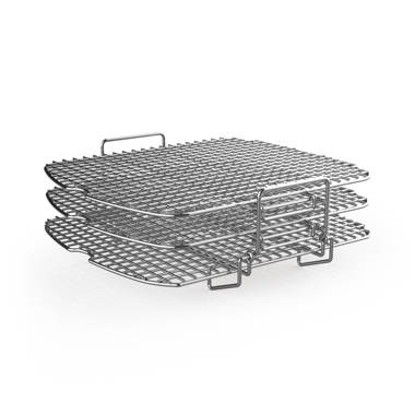 Ninja XSKCRISPBTEUK Woodfire Combo Crisper Basket, Compatible with Ninja  Woodfire Electric BBQ Grill (OG700 Series), Half-Width Air Fry Basket