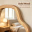 Miroir mural en bois massif Cloud-1397920082