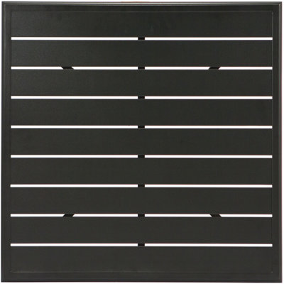 Slat Top Table Tops Outdoor Side Table , 23.5 " W 23.5 " D