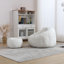 Modern Bean Bag Chair With Ottoman, Pillow-556237125