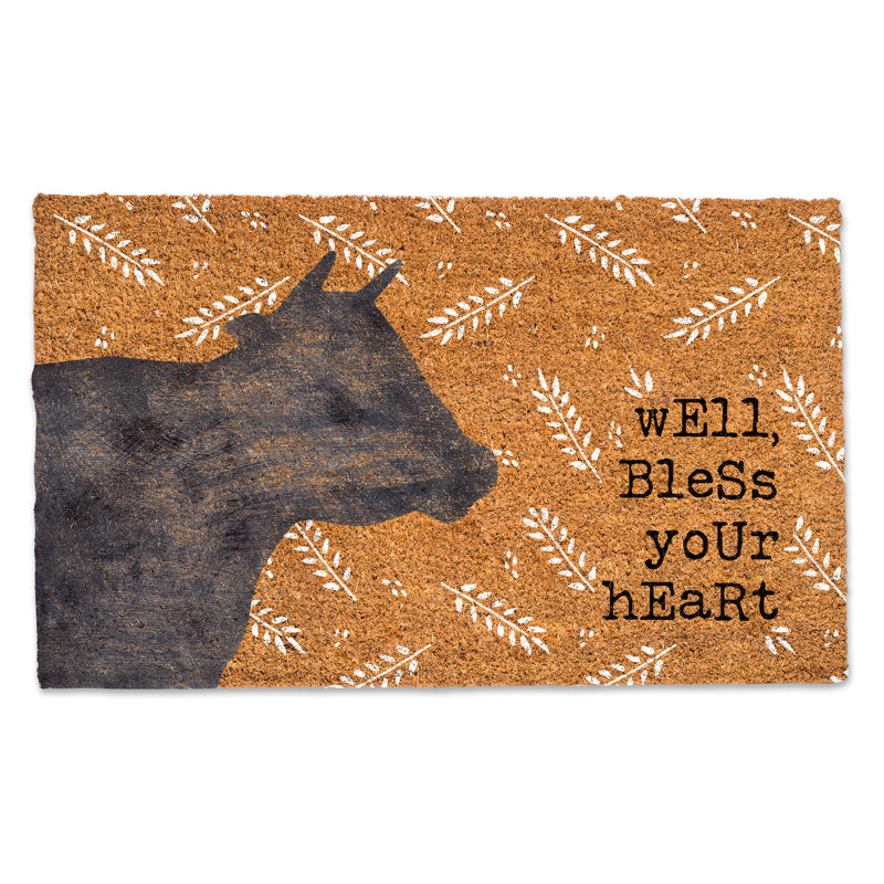 Tapis de porte Bless Your Cow