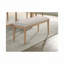 Banc rembourré