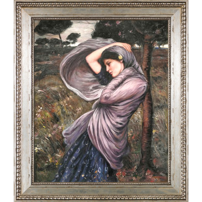 « alésageas » par john william waterhouse, peinture sur toile encadrée