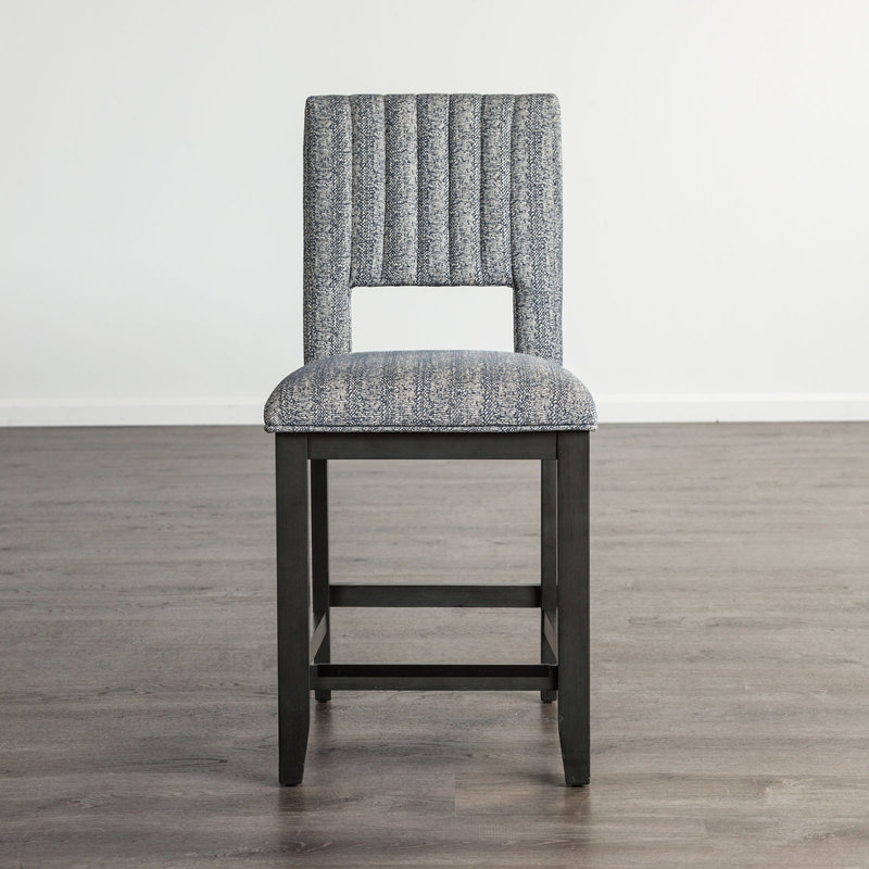 Transitional Style 2pc Counter Height Chair