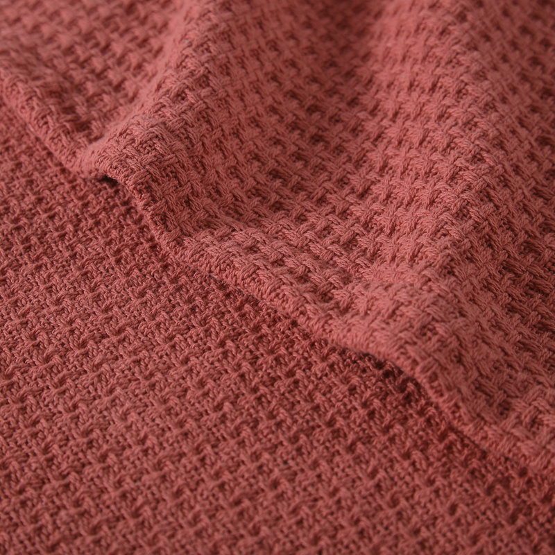 Hand Woven Blanket, King, Ecru