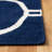 Rodgers Hand Woven Flat Weave Wool/Cotton Geometric Rug in Blue-656715247