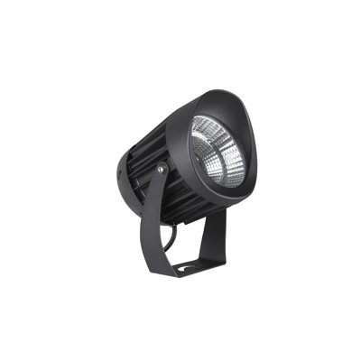 North Black Integrated LED Aluminium Spotlight