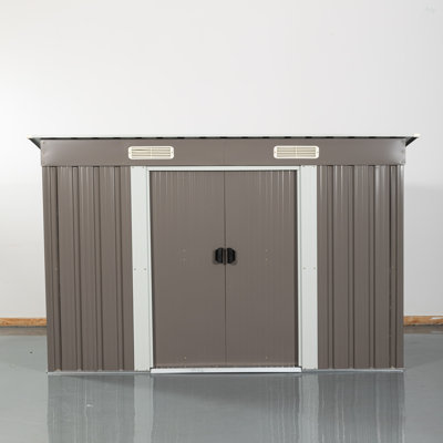 6Ft X 4Ft Outdoor Metal Storage Shed