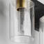 Éclairage pour meuble-lavabo avec abat-jour en verre transparent-765029938-743895085