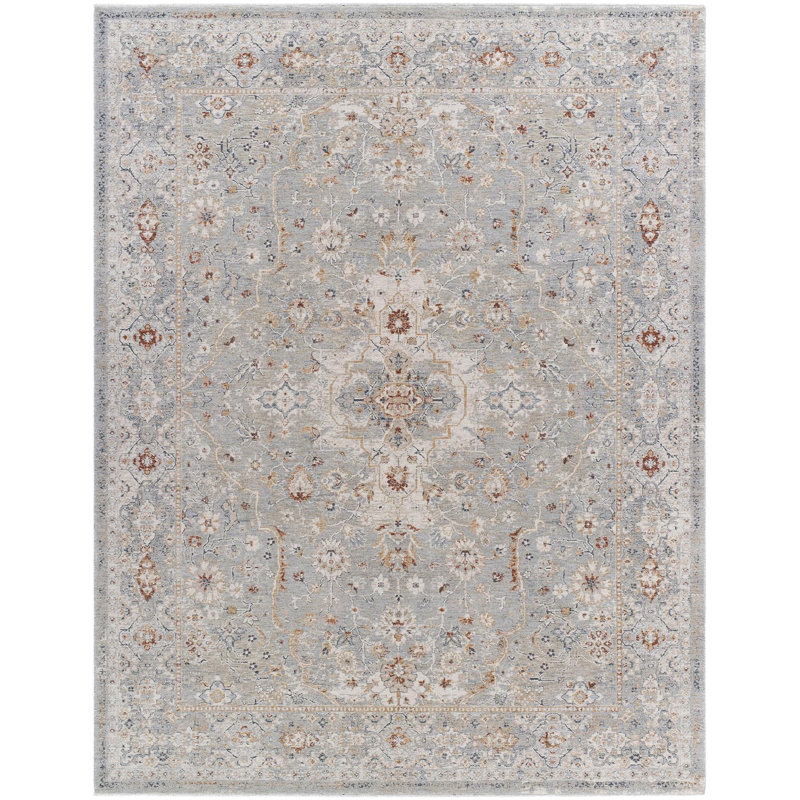 Arleeta Traditional Machine Woven Area Rug PME2303, Round 7'10"