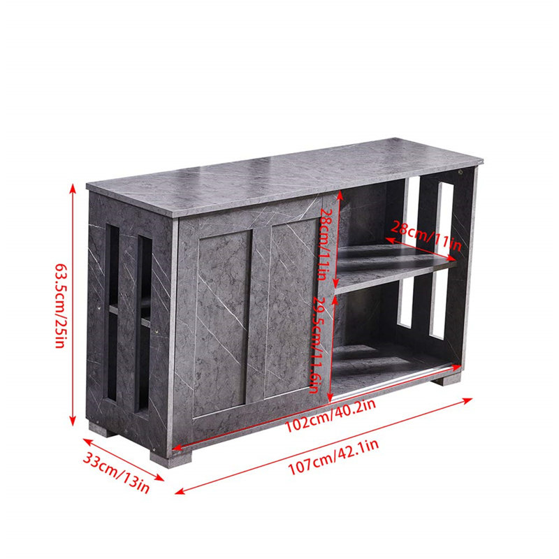 Louane 107cm Sideboard, Grey