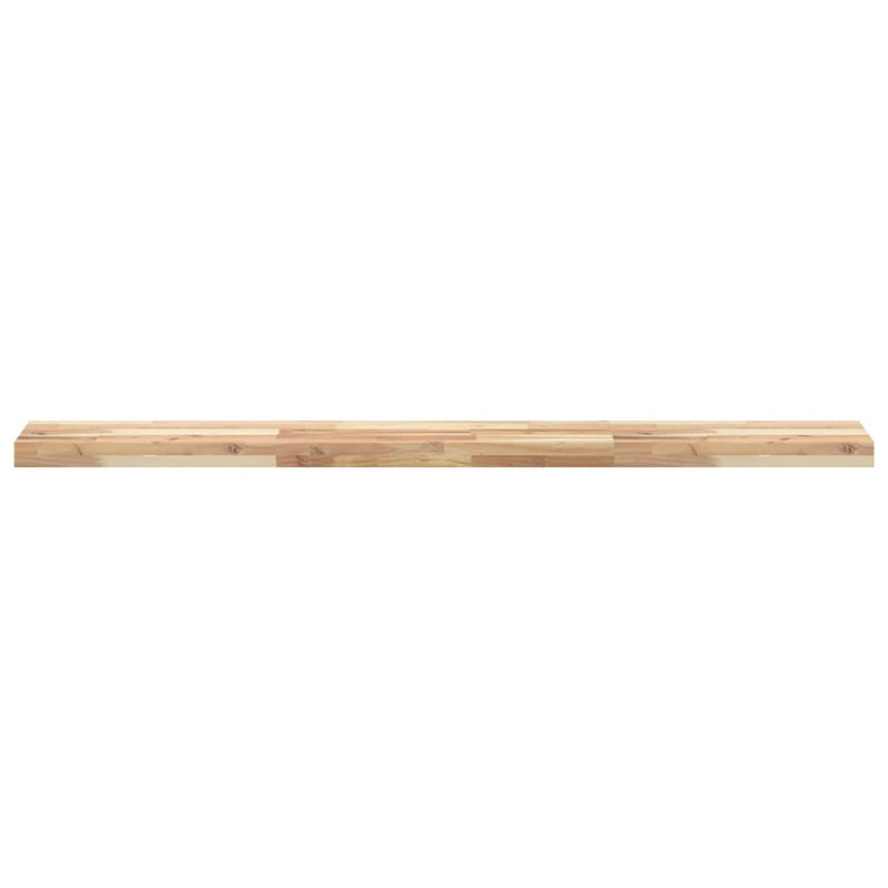 Alderic Solid Wood Floating Shelf, 4cm H x 160cm W x 20cm